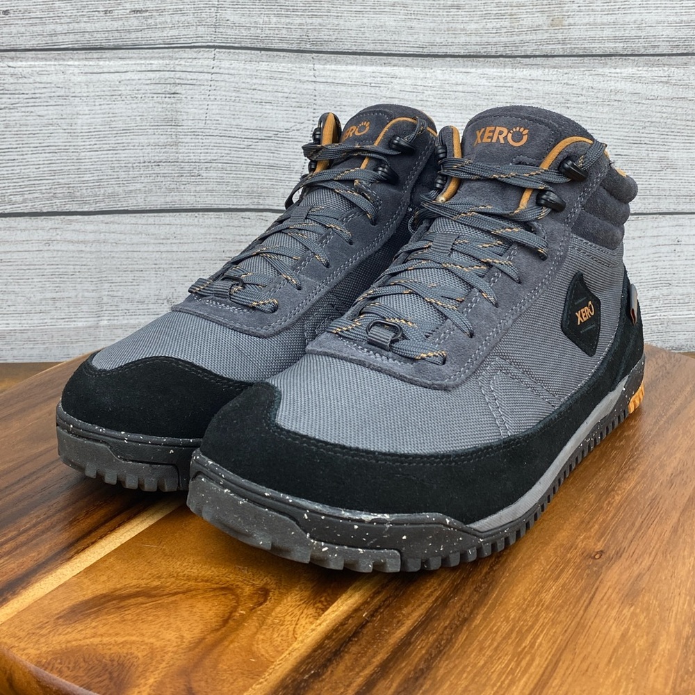 Xero Ridgeway Retro Inspired Waterproof Hiker Barefoot Boot Men’s Shoe Size 10 - Picture 2 of 13